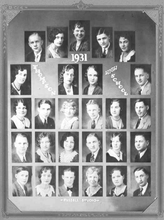 Thompson High School Class of 1931